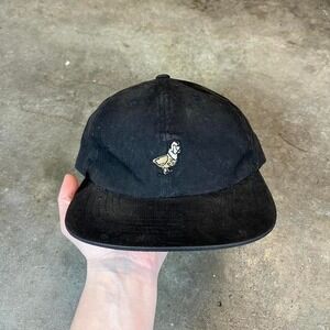 Black Roark cap with gold embroidered logo